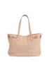 Cannage Panarea Tote Bag, back view